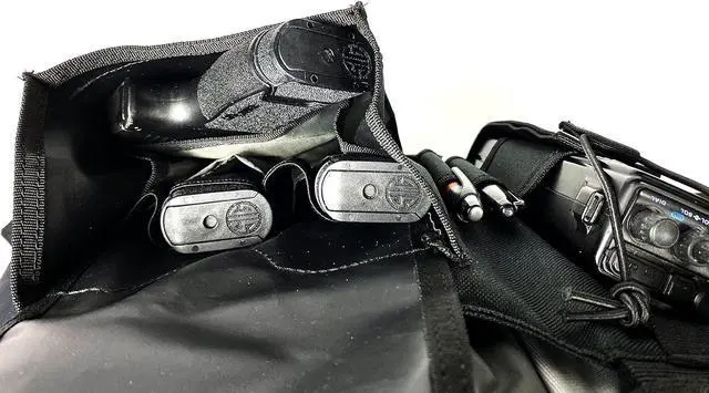 Alt view image 5 of 5 - Single Radio Chest Rig Harness w/Tool Pockets and 3m Reflective