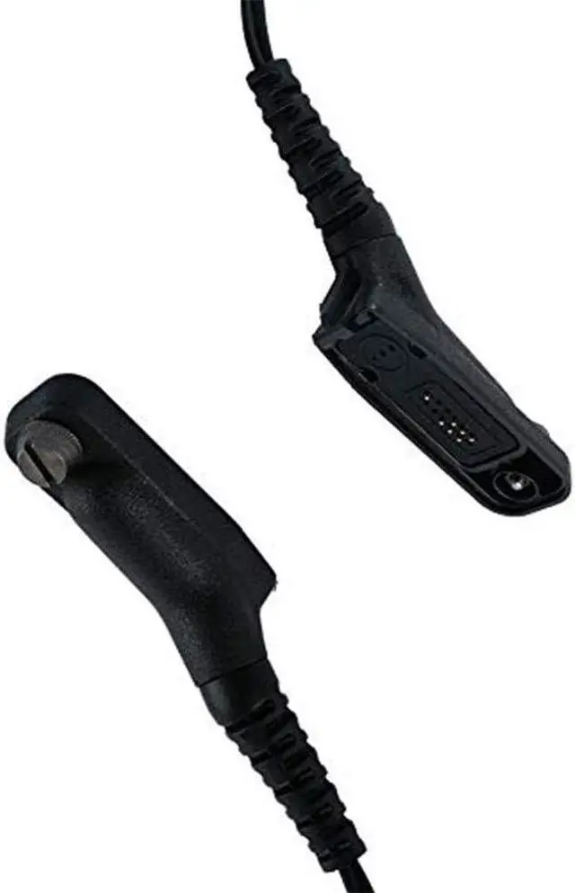 Alt view image 7 of 7 - Caroo XPR 7550e Earpiece for Motorola 5 Pack, 2 Wire Headset with One Pair Medium Earmolds for Motorola APX6000 XPR6350 7350 7350e 7580 7580e 2 Way Radio Walkie Talkie