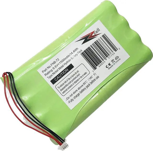 Alt view image 4 of 6 - ZZcell Battery Replacement for Yaesu Vertex FNB-72, FNB-72x, FNB-72xe, FNB-72xh, FNB7-72xx, FNB-85, FT-817, FT-817ND, Two Way Radio