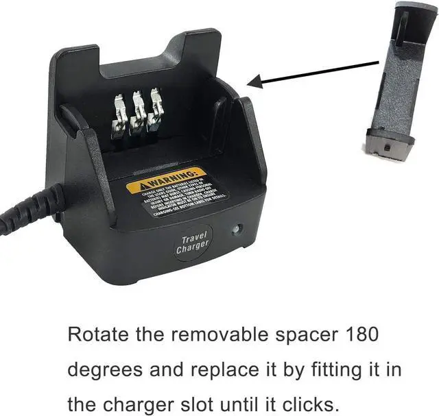 Alt view image 3 of 4 - PMLN7089A PMLN7089 Vehicle Travel Car Charger Replacement for CP200 CP200D CP200XLS PR400 EP450 DEP450 Two Way Radio NNTN4497 NNTN4497CR NNTN4851