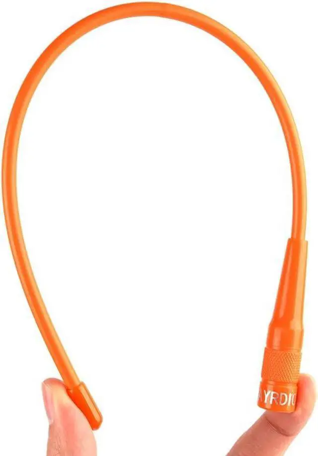 Alt view image 5 of 6 - TWAYRDIO SMA Male 15inches Walkie Talkie Antenna for YAESU VX150 VX6R FT50 FT60 FT70D FT3DR FT5DR, 144/430MHz Orange Soft Whip Handheld Radio Antenna for ICOM TYT UV380 UV8000E WOUXUN KG-UV8D KG-UV9D