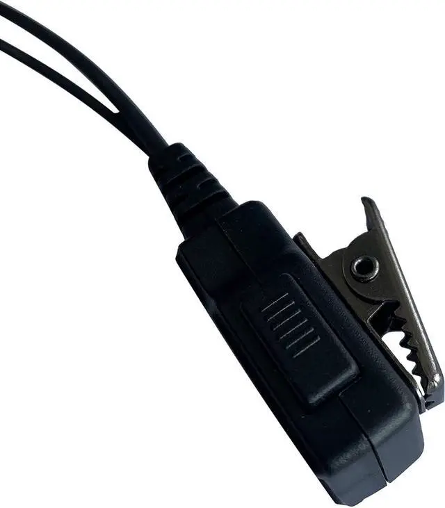 Alt view image 3 of 3 - Acoustic Tube Surveillance Headset Earpiece for Motorola Two-Way Radio CP200 CP200D CP200XLS CP185 GP300 DTR650 PR400 EP450 PRO1150 CLS1110