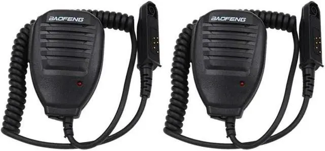 Main image of TENQ Speaker Microphone for BaoFeng UV-9R Plus BF-A58/9700/R760 GT-3WP Walkie Talkies (2 PCS)