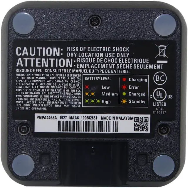 Alt view image 4 of 6 - PMLN7109A PMLN7109 Single-Unit Charger Compatible for Motorola SL300 TLK100 SL300e SL3500e SL1M SL1600 SL2600 PMLN7094 Portable Radios by Kymate