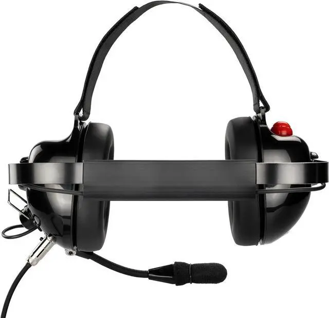 Alt view image 6 of 7 - Arrowmax AHDH0032-BK-M9 Noise Cancelling Headset for Motorola APX4000 XPR7350E XPR7380E XPR7550E XPR7580E