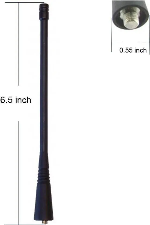 Alt view image 2 of 3 - bestkong 10 X UHF Whip Antenna for Motorola Radio NAE6483 GP300 GP340 GP360 GP380 CP200 CP200D HT1250 EP450 EX500 EX600 EX600XLS