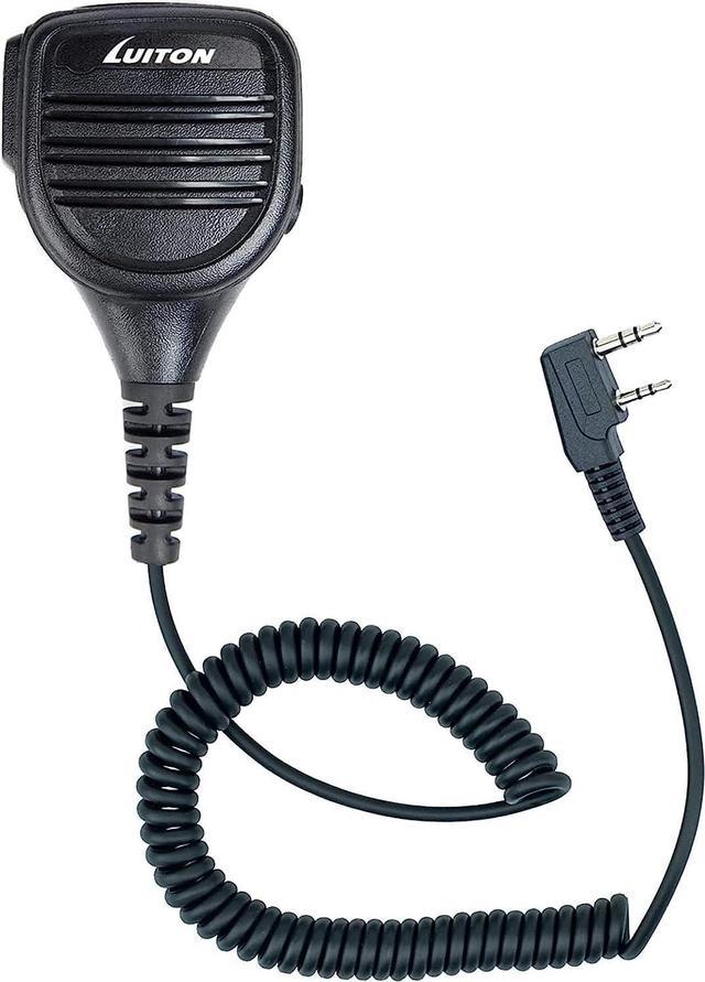 Heavy Duty Speaker Mic for BaoFeng Shoulder Microphone Speaker Compatible  with BaoFeng UV-5R BF-F8HP UV-82 UV-5X3 Retevis RT22 Kenwood BTECH TYT 