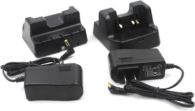 Alt view image 7 of 7 - (2-Pack) CD-41 Desk Rapid Charger Li-ion Battery Charger for Yaesu VX-8R VX-8E VX-8DR VX-8DE VX-8GR FT-1DR FT1DR FT2DR Radio