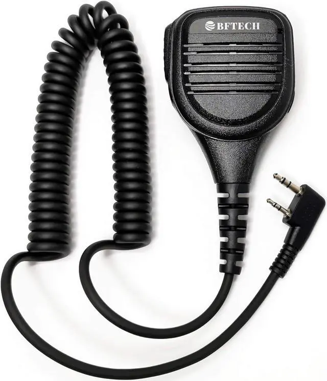 Main image of BFTECH MC301 Speaker Mic Platinum Series IP54 Rainproof Shoulder Speaker Mic for 2-pin Radios