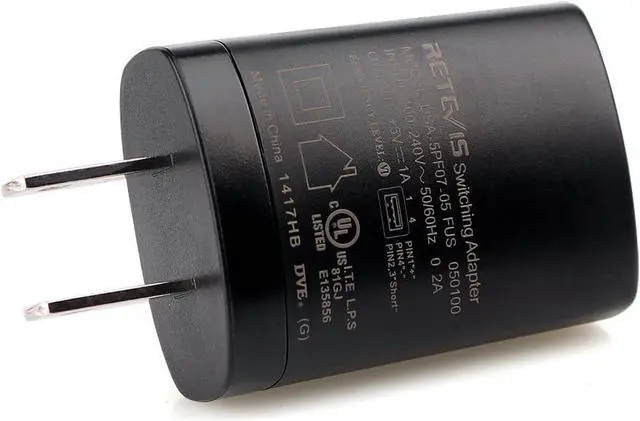 Alt view image 6 of 7 - Retevis H-777 Charger Adapter 5V 1A USB Adapter Charger for Retevis H-777 RT86 RT19 RT7 RT16 RT68 H777S RT49 RT18 RT27 RT17 RT47 RB26 RB48 NR10 Walkie Talkie Retekess V-112 V-115 FM Radio (1 Pack)