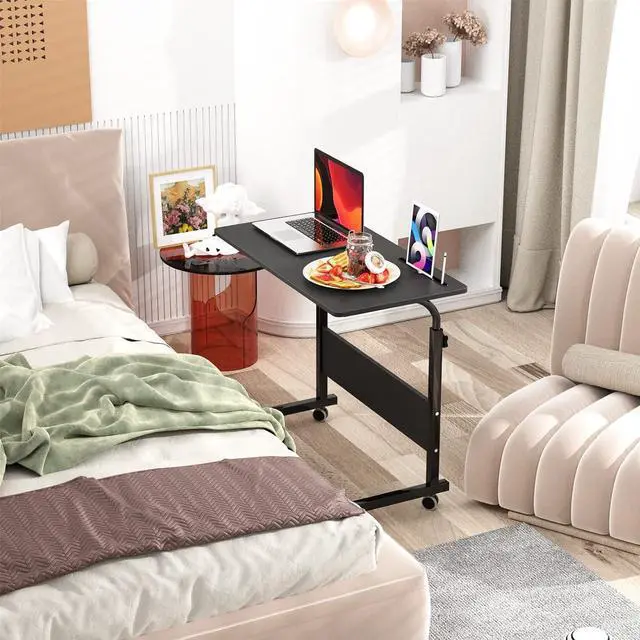 Alt view image 4 of 7 - SogesGame 31.5 Inch Computer Desk, Modern Simple Gaming Desk Home Office Desks, Writing Study Table Small Desk