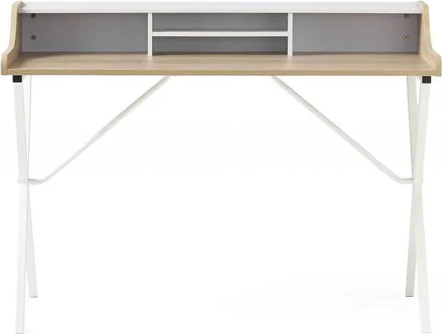 Main image of Christopher Knight Home Aalto Computer Desk, Oak / White Melamine