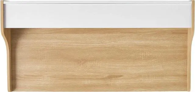 Alt view image 7 of 7 - Christopher Knight Home Aalto Computer Desk, Oak / White Melamine