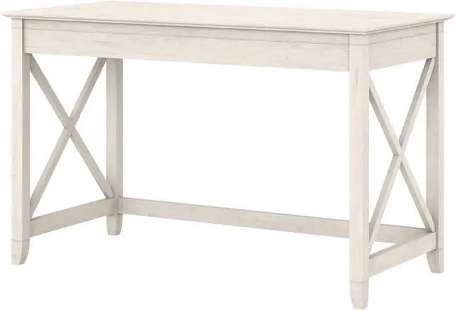 Main image of Bush Furniture Key West 48W Writing Desk in Linen White Oak