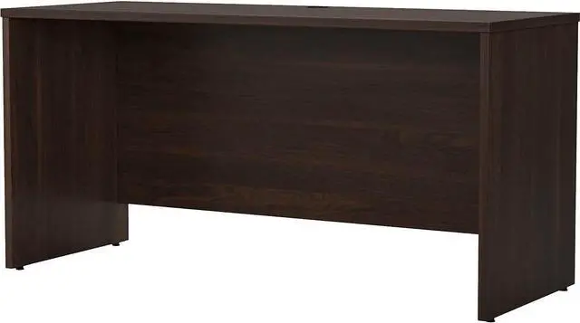 Main image of Bush Business Furniture Studio C 60-inch W Credenza Desk, Black Walnut (SCD360BW)