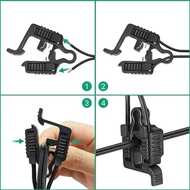 Alt view image 3 of 6 - EDISHINE 10-Pack Low Voltage Wire Connector, Landscape Lighting Cable Connectors Waterproof for Landscape Lighting/Pathway Light/Spotlight, 10/12/14/16/18 Gauge Cables Compatible,UL Listed