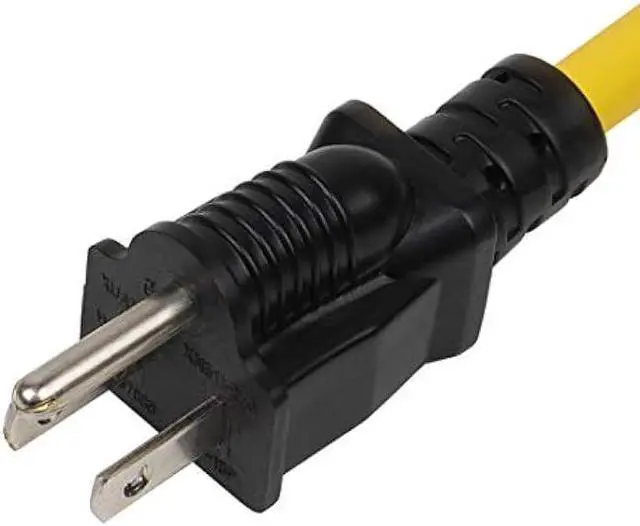 Alt view image 3 of 4 - 4-1 12AWG Heavy Duty 15 Amp Household AC Plug to 20 Amp T Blade Adapter Cable,5-15P to 5-20R,5-15P to 6-15R,5-15P to 6-20R, AC Power Adapter, L=1FT