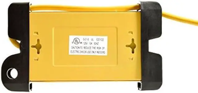 Alt view image 6 of 7 - Digital Energy 15 Foot Long Surge Protector 8-Outlet Heavy Duty Metal Mountable 1050 Joules Protection Extension Cord Power Strip with Cord Management, 15 Foot Long Extension Cord, UL Listed