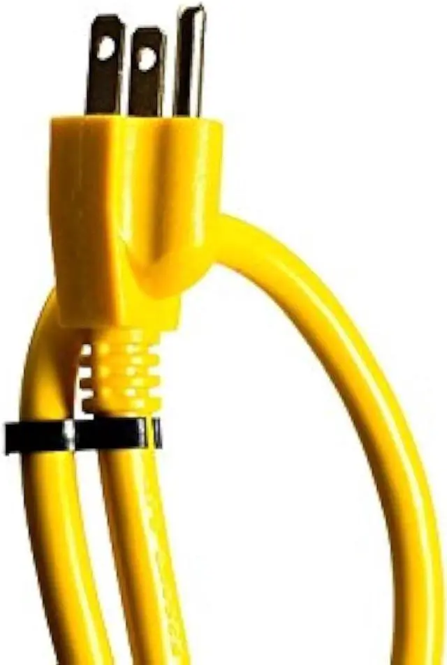 Alt view image 7 of 7 - Digital Energy 15 Foot Long Surge Protector 8-Outlet Heavy Duty Metal Mountable 1050 Joules Protection Extension Cord Power Strip with Cord Management, 15 Foot Long Extension Cord, UL Listed