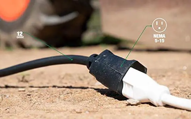 Alt view image 3 of 7 - AgriPro Southwire 64816901 12/3 SJTOW Foot Heavy Duty 15 Amp Farm/Workshop Extension Cord; Made in The USA; 50-Feet; UL Listed; Black