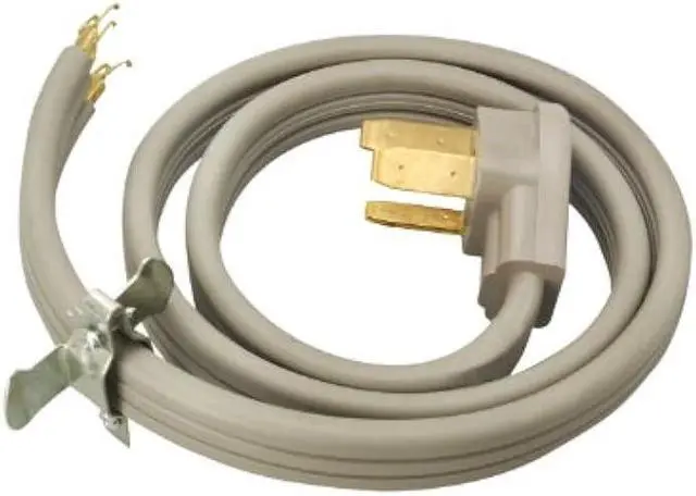 Main image of Woods 90168809 50-Amp 3-Wire Range Power Cord; 6-Foot; 6'; Yellow