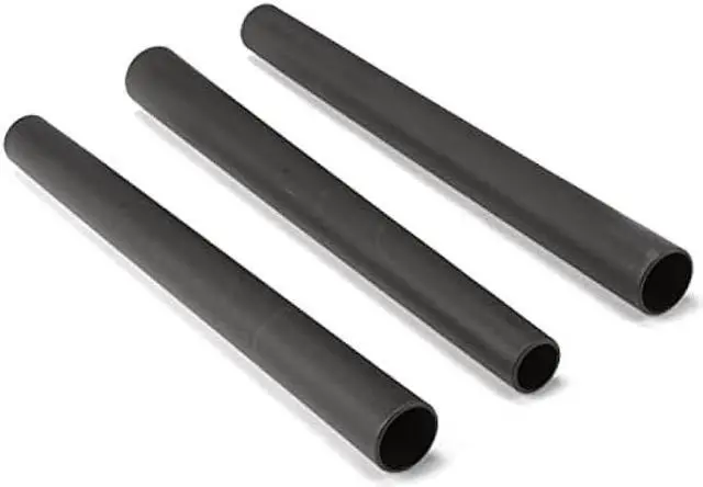 Main image of Shop-Vac 9061400 1.25 Inch Diameter Extension Wands, Polypropylene Construction, Black, (3 Pack)