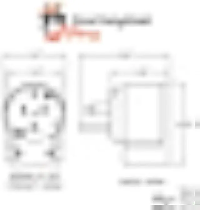 Alt view image 5 of 6 - Journeyman-Pro 515AN 15 Amp 120-125 Volt, NEMA 5-15P, 2Pole 3Wire, Straight Blade, 90 Degree Right Angle Male Plug Replacement Cord Connector Outlet, Commercial Grade PVC (Black 1-Pack)