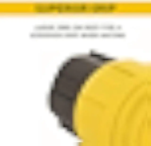 Alt view image 3 of 7 - Legrand - Pass & Seymour Straight Blade Plug Connector with 3 Wire Watertight Connector, Yellow Rubber Watertight Connector, 15 Amp, 125 Volt Watertight Cord Connector, PS15W47CCV3, 1 Count