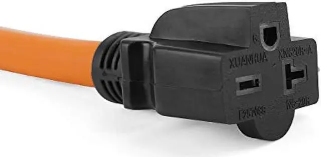 Alt view image 3 of 5 - 1.5 FT NEMA 6-50P to 6-20R Welder Adapter Cord,Electric Vehicle Charging Adapter,50 to 30 Amp,250V,STW 12AWG*3C Cable and The Cable UL Certification,Orange