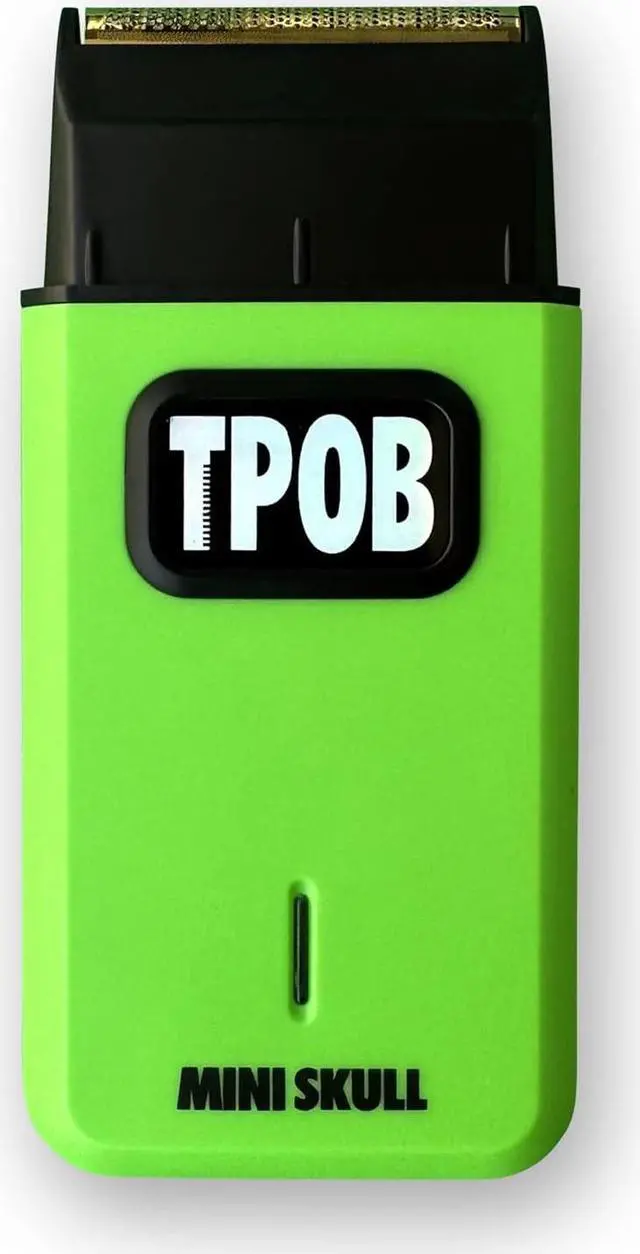 Main image of TPOB Mini Skull Single Shaver Compact Design That can fit in Your Pocket with a Turbo Charged Motor, Perfect for Both Professional and at-Home use (Slime)