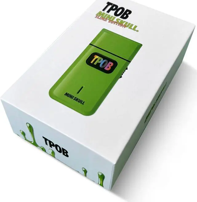 Alt view image 7 of 7 - TPOB Mini Skull Single Shaver Compact Design That can fit in Your Pocket with a Turbo Charged Motor, Perfect for Both Professional and at-Home use (Slime)