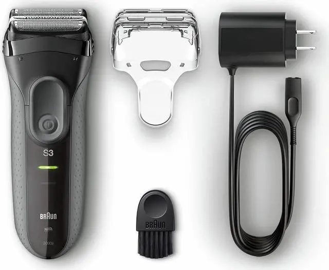 Alt view image 2 of 6 - Braun Electric Razor for Men Foil Shaver, Rechargeable, Black, 4 Piece Set