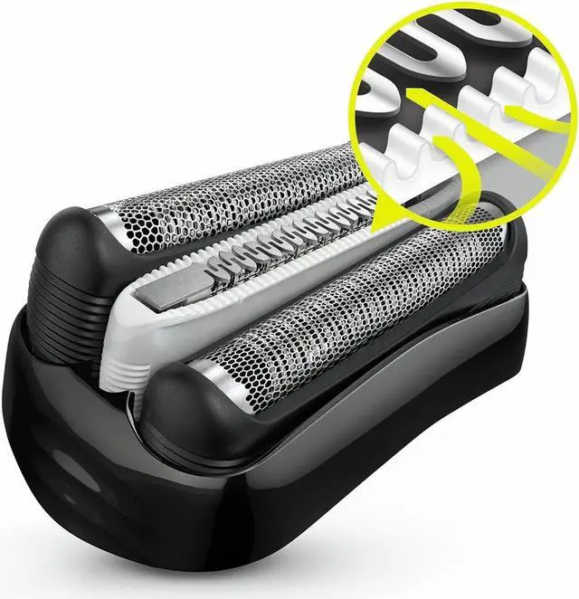 Alt view image 6 of 6 - Braun Electric Razor for Men Foil Shaver, Rechargeable, Black, 4 Piece Set