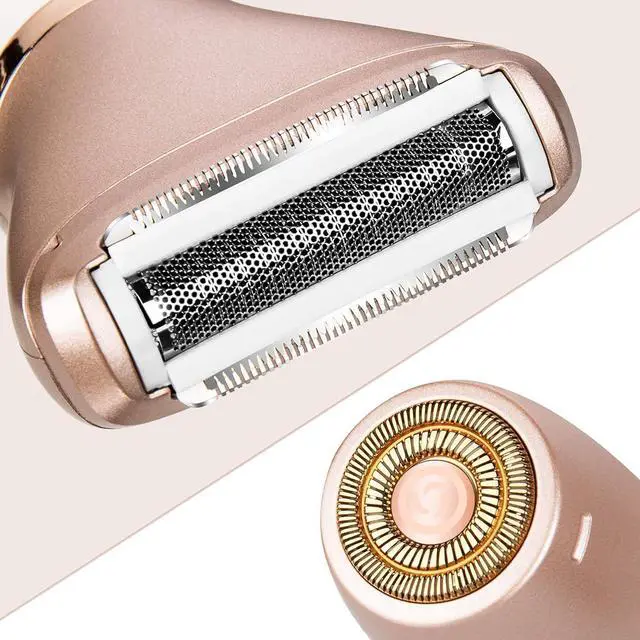 Alt view image 2 of 7 - Electric Razor for Women - Painless 2-in-1 Women Shaver Hair Remover for Face, Legs and Underarm, Portable Waterproof Bikini Trimmer Wet and Dry Cordless Lady Hair Removal - Micro USB Recharge