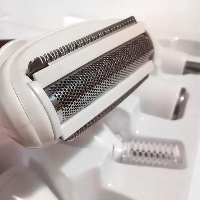 Alt view image 6 of 7 - Electric Razor for Women Removal for Body Nose Hair Trimmer Face Shavers Eyebrow Legs Armpit Bikini Area Pubic Underarms Painless Rechargeable Portable 5 in 1 Womens Razors Set