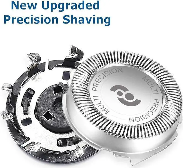 Alt view image 3 of 7 - HQ8 Replacement Heads for Hq8 aquatec Electric Shaver Razor Series, HQ8, AT880, PT730, New Upgrade