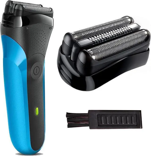 Main image of 21B Series 3 Replacement Head for Braun Electric Shaver, S3 Wet and Dry Replacement Head Compatible with Braun Series 3 Replacement Head Foil and Cutter 300s, 310s, 3010BT (1 Count)