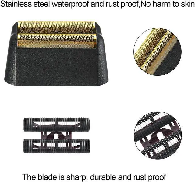 Alt view image 3 of 4 - Wahl Professional 5-Star Series Finale Shaver Replacement Foil and Cutter Bar Assembly - 2 Count Compatible with Wahl Shaver Foil 7043