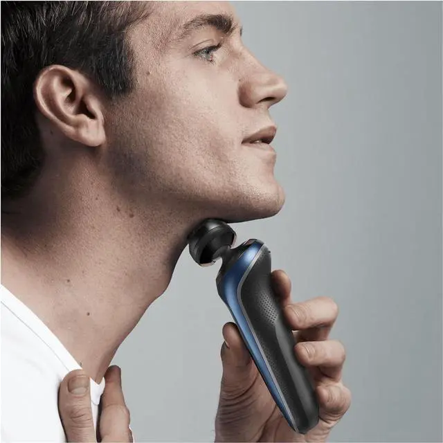 Alt view image 2 of 6 - Braun Series 5 Electric Shaver Replacement Head, Easily Attach Compatible Head for New Generation Series 5/6 Shavers, 53B, Black