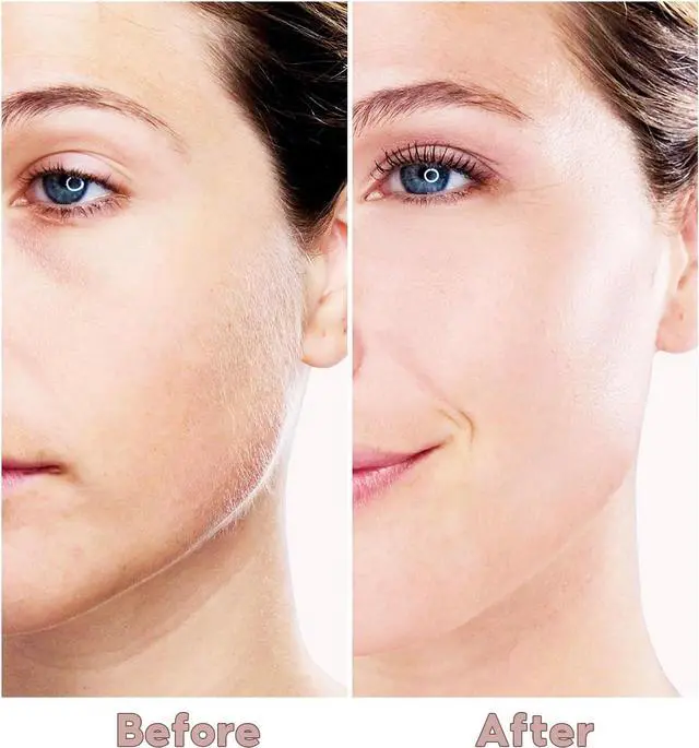 Alt view image 5 of 6 - Facial Hair Removal for Women, Painless Hair Removal Device Lady Face Electric Razor for Lip, Chin,arms with USB Rechargeable Included 2 pc Replacement Heads