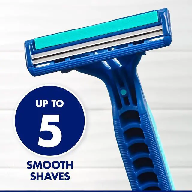 Alt view image 2 of 7 - Sensor2 Plus Pivot Men's Disposable Razor, 21 Razors