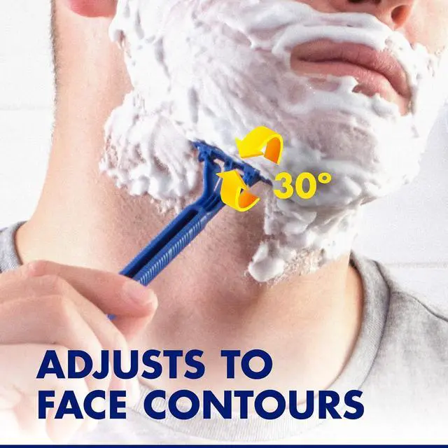 Alt view image 6 of 7 - Sensor2 Plus Pivot Men's Disposable Razor, 21 Razors