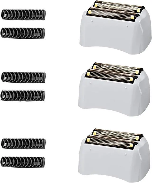 Main image of 3 Packs Pro Shaver Replacement Foil and Cutters Compatible With Andis #17155 & #17150#17200 Shaver Pro Foil