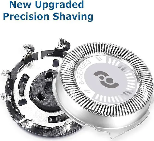 Alt view image 4 of 7 - HQ8 Replacement Heads for HQ8 Aquatec Shavers, HQ8 Blades Compatible with Razor PT720 AT880 AT810 Heads,3-pc Pack