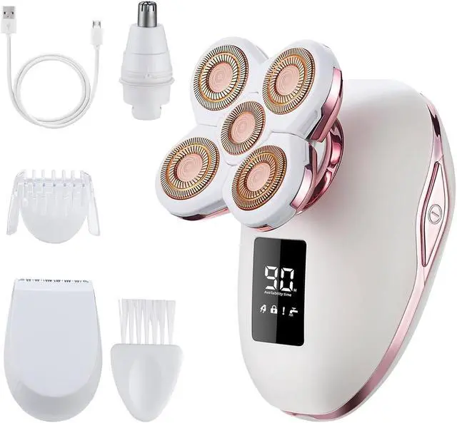 Main image of Womens Electric Shaver,Electric Razors for Women,Womens Electric Razor for Legs,Bikini Trimmer for Women,Facial Hair Removal for Women,Shaver for Women