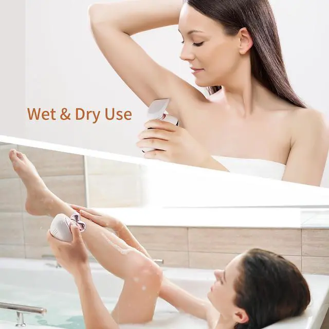 Alt view image 5 of 7 - Womens Electric Shaver,Electric Razors for Women,Womens Electric Razor for Legs,Bikini Trimmer for Women,Facial Hair Removal for Women,Shaver for Women