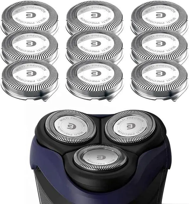 Main image of SH30 Replacement Heads for Shaver Series 3000, 2000, 1000 and S738 with Durable Sharp Blade