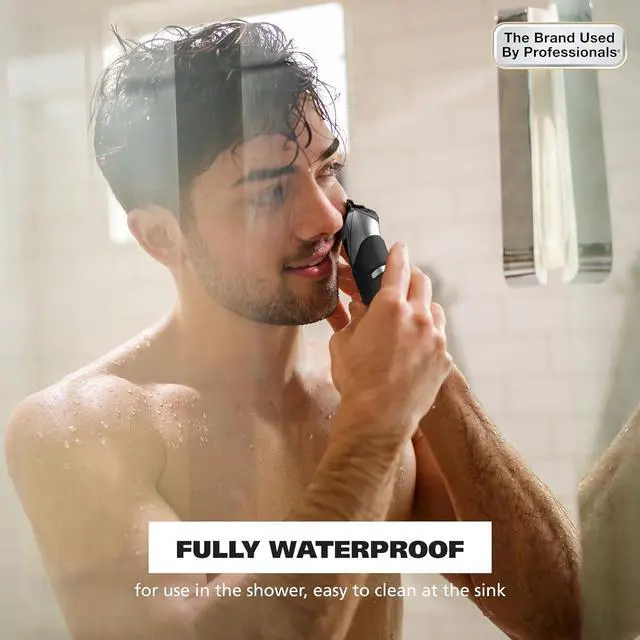 Alt view image 5 of 7 - Wahl Pro Series Forever Blade Stainless Steel Cordless Rechargeable Beard Trimmer for Men with No Slip Grip & USB charge, Made in The USA  Model 3026017