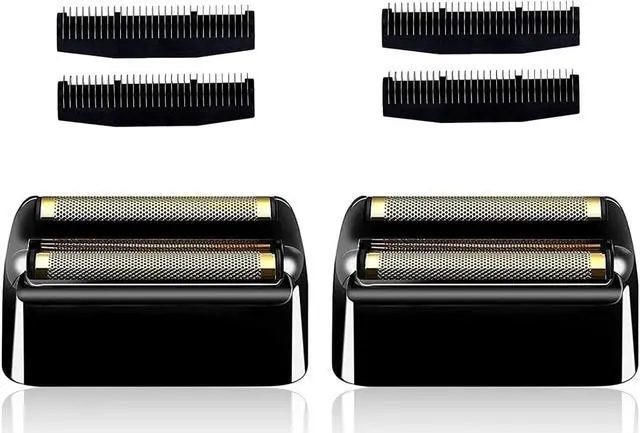 Main image of Shaver Replacement Foil and Cutters compatible with BaBylissPRO Barberology Double FXFS2 (2PC Black)