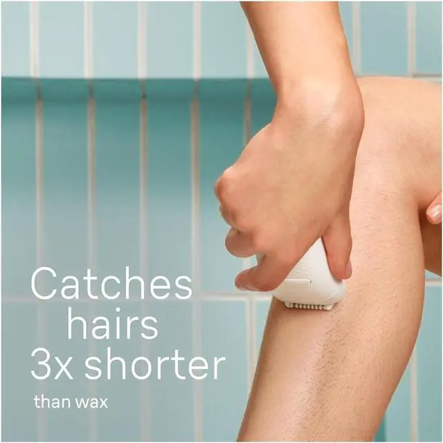Alt view image 3 of 6 - Braun Silk-epil 5 Epilator, Hair Removal Device, Women Shaver & Trimmer, Wet & Dry, Includes Shaver Head & Trimmer Comb, SE5-041, Grey